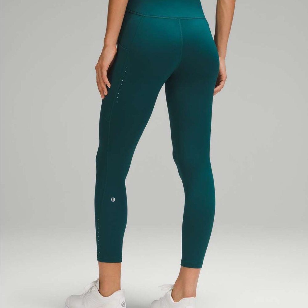 lululemon athletica Teal Women's High-Waisted Leggings